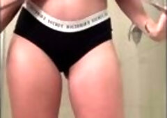 Cumming for Dad - Thick Playgirl Teasing & Cumming In Shower