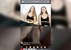 two Teens penis flash #4