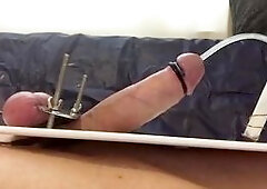 Twink's Urethral E-Stim Orgasm