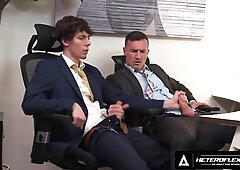 Derek Kage Fucks Coworker Cristiano After Caught Jerking Off - Spanish Subtitles
