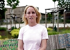 GERMAN SCOUT - Slim Older Melisa Rose Pick Up for no Cock-sock Casting Bang by Large Rod German Agent in Berlin - The complete movie as well as all in