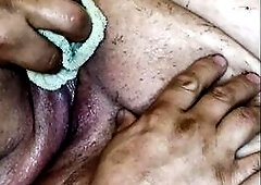 My neighbor shaved my whole pussy to see clearly how his cock fucks me until he cums inside me. I also shaved him completely so I could suck him all t