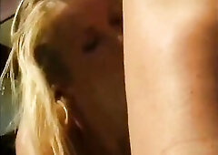 Outdoor sex with golden-haired hot tennis player