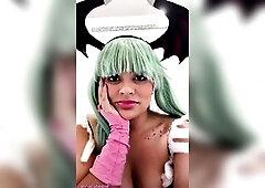 Public Latrine Farts at Cosplay Con - Gassy big beautiful woman in Cosplay