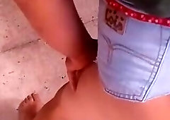 Lusty cdmilf anal dildo play