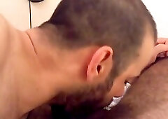 Milking A Handsome Furry Bear Daddy