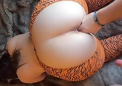 Curvy brunette amateur given quality anal fuck in home POV