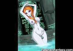 3D Futanari Big Cocks Self Cumshots!