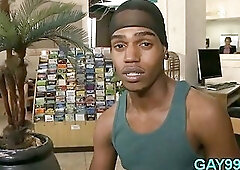 Black & white gay fucking