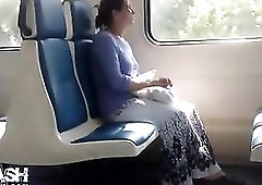 Dickflash for Aged Woman on Educate