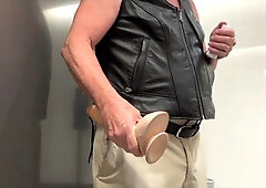 240 Duncan Mill in Toronto - public rest room Exhibitionist