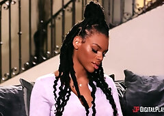 Halle Hayes lesbian porn video