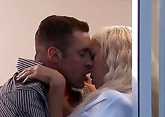 Shemale babe fucks with her husband on their wedding night