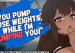 [F4M] U Pump Steel Whilst I Pump Your Shlong -- ASMR Audio Roleplay