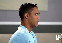 Black Male Me - Muscled Murray masturbating video