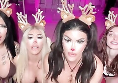Lascivious Beauties with Dildos JOI
