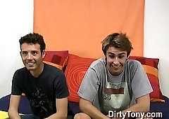 Horny Blowjacker Pleasing His Friend