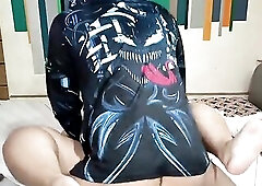 Sharing My Hawt Wife with a Stranger - 3some Creampie, Sloppy Seconds with My Cum & His Cum Mixed Unfathomable Inside Her Overflowing Twat