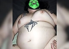 The witch cums on my weenie over and over in missionary