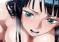 One Piece Nico Robin Hen Enies Lobby (AI)