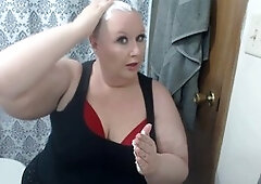 Bbw armpit smother, bald head mom