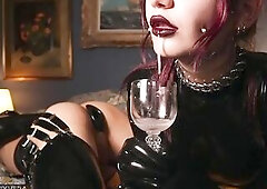 Spit and Void urine Filled Backdoor (preview) - Miss Vera Violette