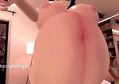 Futanari Magically Ballooning With Cum ????