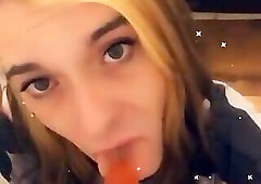 Classy TS Shemale enjoys herself