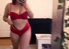 who likes my red panties by thetoplesscomic from OnlyFans   Coomer