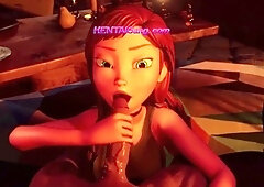 The Queens Secret - Anna Frozen - 4k and Ai UPscale