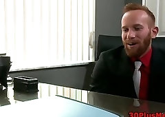 Jock stud gets cum facial