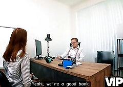 VIP4K. Banging in all the poses in the office. Sexy sex with Olivia Westsun