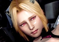 This lady is open-minded when it comes to sexual partners - Sizzling 3D animation of intense anal sex and facial cumshot