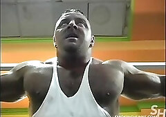 Justin Morinetti shave and smoke cum