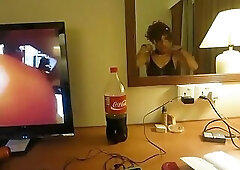 Asian Satanic Sissy Bitch Plays Herself 1