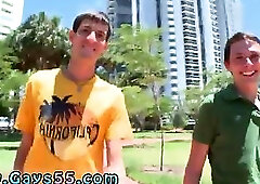 Teen sucking cock in public