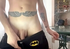 Gay russian 18, jerking off, amateur