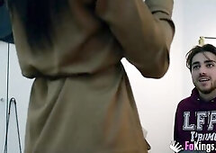 After a spectacular hidden camera we loved, Lucy comes back to us to show us her 'hood and to show us how that babe enjoys doing public blowjobs!