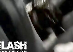 Dickflash on the Bus