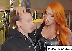 juggs tranny aspen brooks dominates a dude with barebac