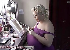 Claudia Marie Floppy Silicone Titties Bouncing Hard