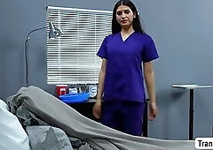 My MILF Patient Was Caught Riding A Nurses Dick