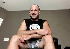 Feeling hungry? Indulge in my sweaty feet as Adam Castle takes control