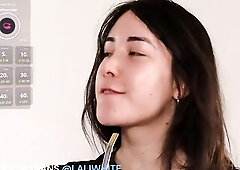 The Cutest Lalin girl Trans Cutie, Being Cute For three min Whilst Nude, Live - Cute Latin babe Transsexual Transgender