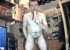 My new anal record - Can in the ass