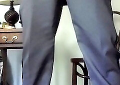 Army Bear Officer Pipe Masturbation