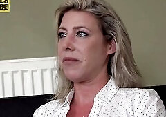 Wild resigned golden-haired chick in nylons Nikky Clarisse coarse mouth screwed and doggy position hammered by Slaver's Pascal White's wood 