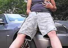 Took a short break from driving on a summers evening... cars driving by almost caught!