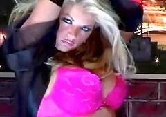 Hard DP for a wicked blond