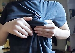 squirting a little milk throughout my shirt - preview